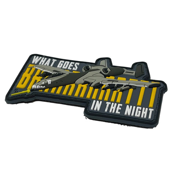Patch Panel What Goes BRRRRT in the Night PVC Patch + Sticker